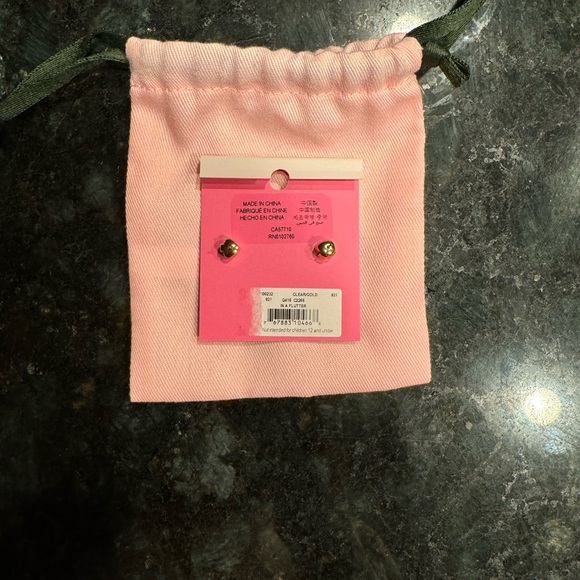 Kate Spade Cubic Zirconia Butterfly Earrings - Picture 5 of 7